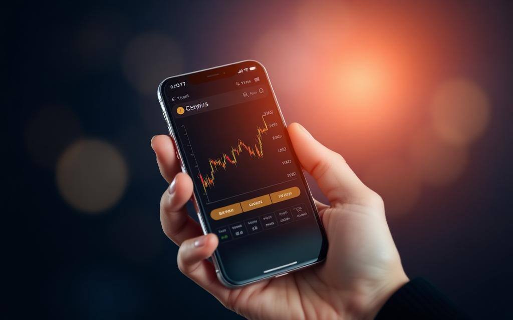 QFunds Mobile interface preview